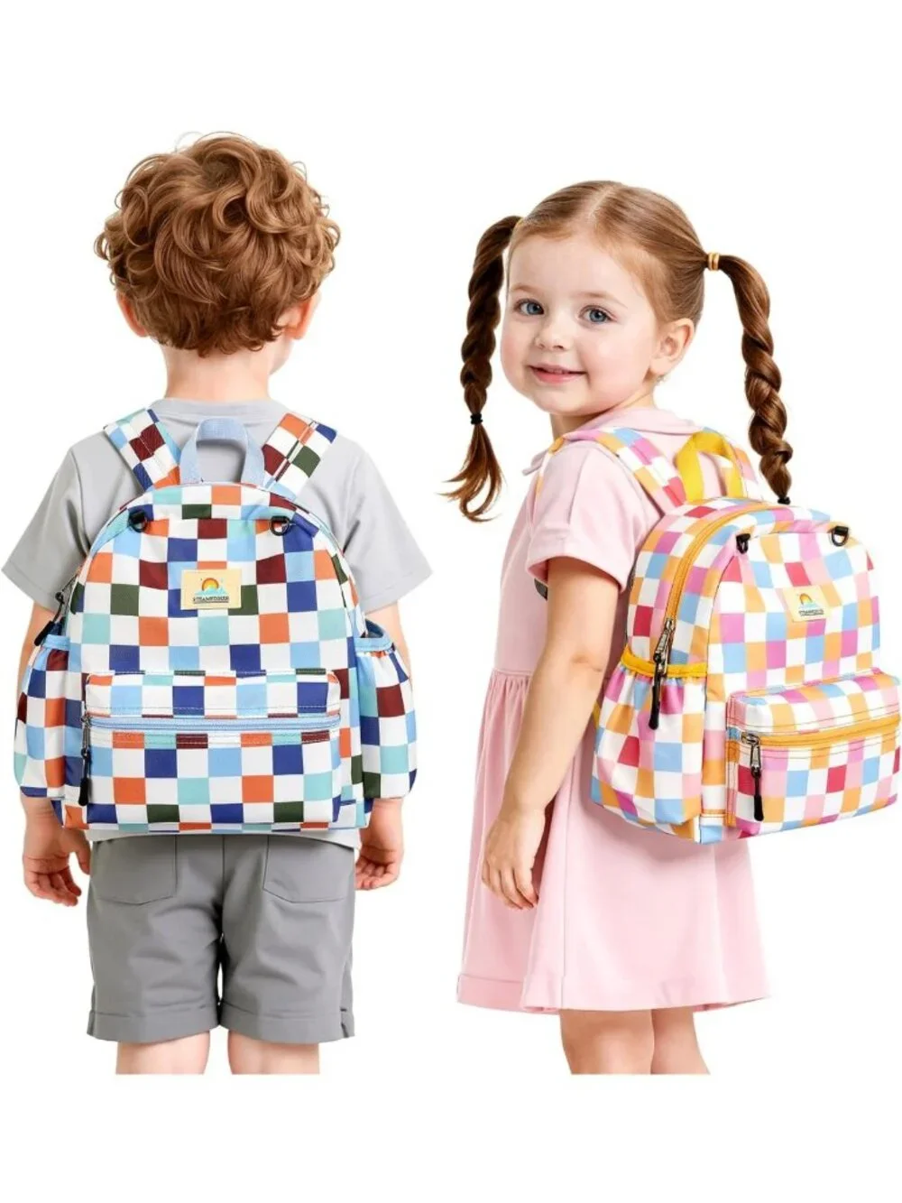 Adorable 12-Inch Toddler Backpack for Boys & Girls - Perfect for Preschool